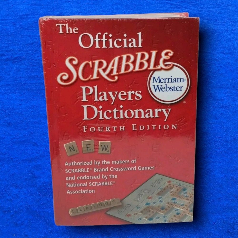 Merriam-Webster The Official Scrabble Players Dictionary 4th edition Hardcover